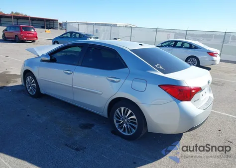 2017 Toyota Corolla Xle z USA, uszkodzony, nr VIN 2T1BURHE3HC865399